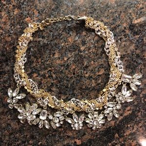 Banana Republic NWT 18” beautiful BLING necklace